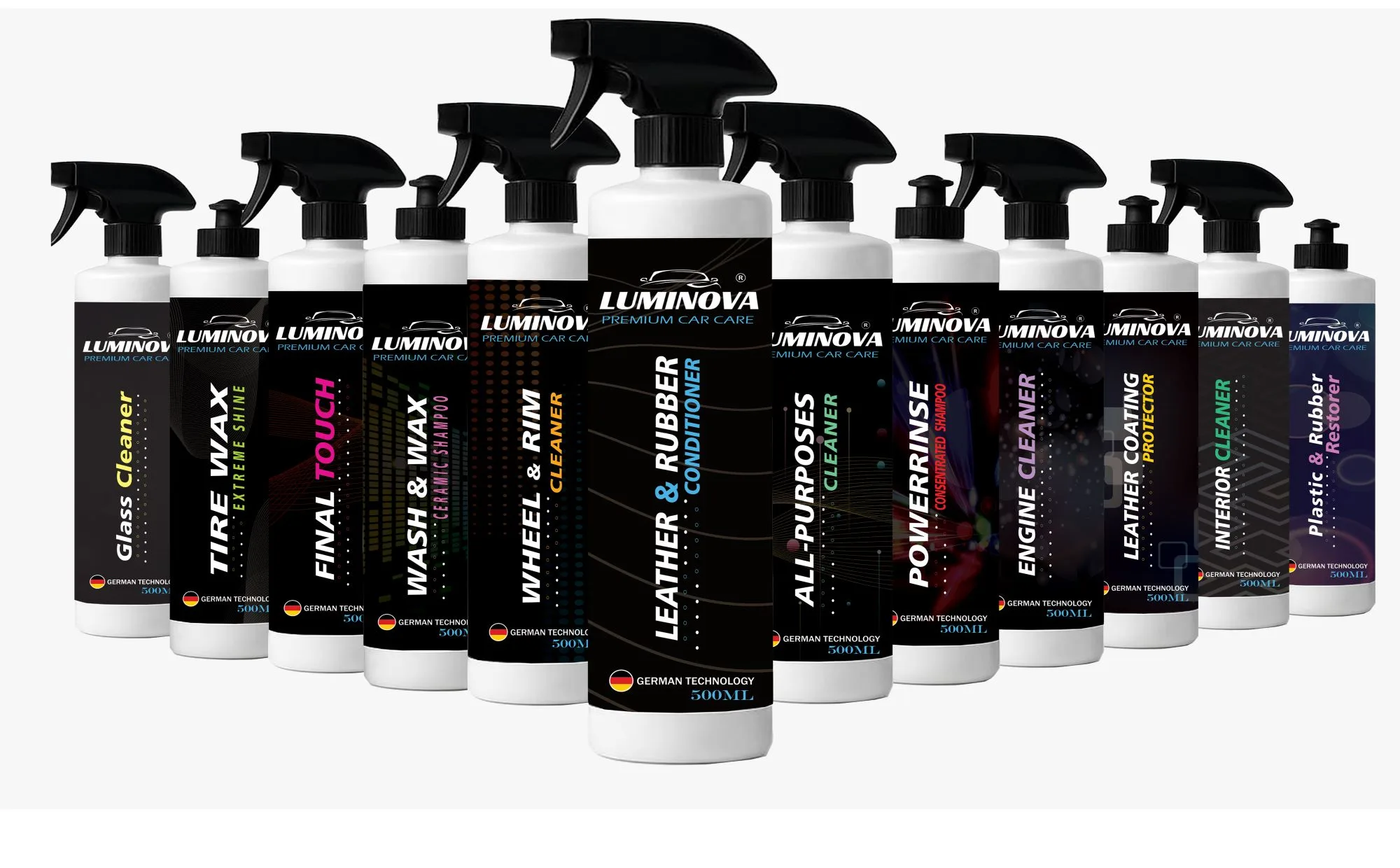 Collection of Luminova Products