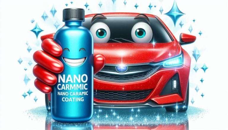 shinning car been nano ceramic coated.