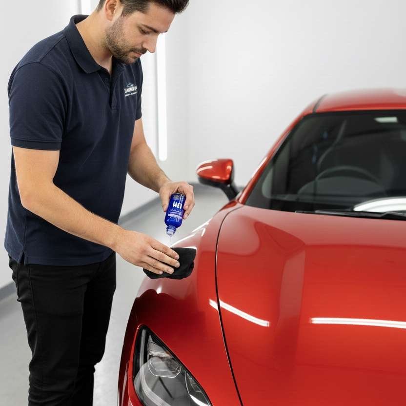 Home 4 Applying nano ceramic to car coating